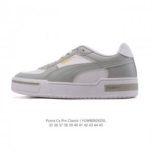 彪马 Puma Ca Pro Classic 百搭单品彪马复古休闲鞋经典男女板鞋，搭配精心设计的配色组合，营造浓郁的复古氛围。鞋面打孔细节,提升穿着时的舒适度。