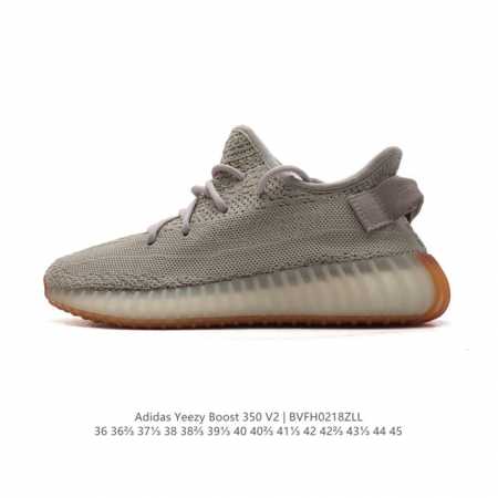 Adidas 阿迪达斯 Yeezy Boost 350 V2 椰子 巴斯夫 休闲透气缓震舒适 百搭轻便中底慢跑鞋 椰子鞋经典运动鞋中性跑鞋，是Adidas Ye - 点击图像关闭