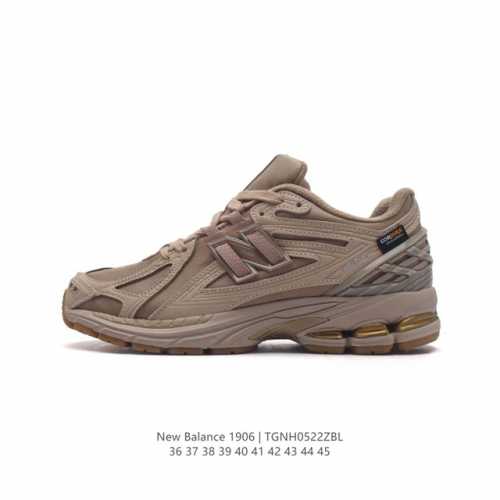 新百伦 New Balance M1906系列 复古运动鞋单品宝藏老爹鞋款。作为nb最经典的档案鞋型之一，与2002一样，1906有着nb最成熟的技术加持和复古