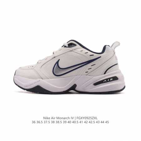 公司级 耐克 Nike Air Monarch Iv男女子训练鞋厚底老爹鞋休闲复古运动鞋。Nike Air Monarch Iv 运动鞋为你打造出众的训练装备， - 点击图像关闭