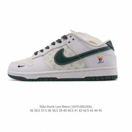 公司级 耐克 Nike Dunk Low Retro 运动鞋复古板鞋。作为 80 年代经典篮球鞋款，起初专为硬木球场打造，后来成为席卷街头的时尚标杆，现以经典细 - 点击图像关闭