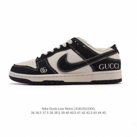 公司级 耐克 Nike Dunk Low Retro 运动鞋复古板鞋 作为 80 年代经典篮球鞋款 起初专为硬木球场打造 后来成为席卷街头的时尚标杆 现以经典细 - 点击图像关闭