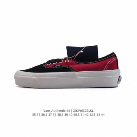 120 vans/万斯 男女鞋真标硫化工艺，升级正确原装铝楦数据楦型，精准收腰起翘牛津大底万斯Vans Authentic Era 44 Dx 高端系列低帮系带 - 点击图像关闭