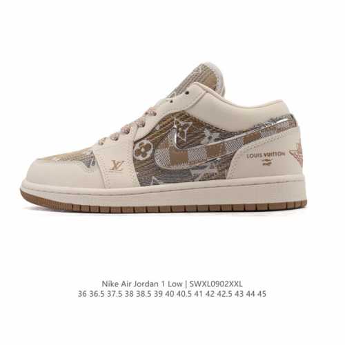 耐克 乔丹Air Jordan 1 Low Aj1 乔1 乔丹1代Aj1 低帮复古文化休闲运动篮球鞋。该鞋款从 1985 年元年款汲取设计灵感，焕新演绎简约经典