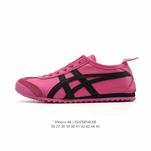 真标 Asics 亚瑟士 男女鞋 配足弓鞋垫 日产经典老牌-鬼塚虎 Onitsuka Tiger Mexico 66经典墨西哥系列复古经典百搭板鞋休闲运动鞋慢跑