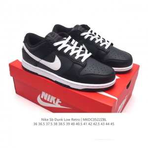 头层皮 耐克 Nike Dunk Low Retro 运动鞋复古板鞋，作为 80 年代经典篮球鞋款，起初专为硬木球场打造，后来成为席卷街头的时尚标杆，现以经典细