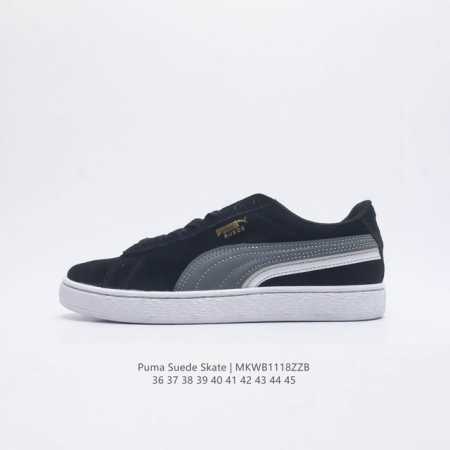 彪马puma Suede Skate 低帮复古轻便透气防滑减震休闲鞋 时尚男女士板鞋潮运动鞋 尺码: 36-45 货号：380865 编码：Mkwb1118Zz - 点击图像关闭