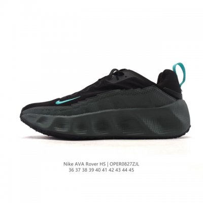 新品公司级 耐克 Nike 男女子25新款跑步鞋 Ava Rover 超轻透气大中底缓冲防滑运动鞋 灰黑 Dx4215-004高能科技，驾临街头！一款代表城市鞋