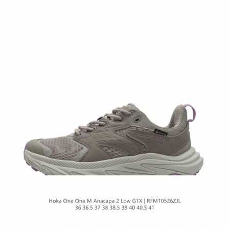 Hoka One One 女款阿纳卡帕 2 Hoka 第二代 低帮户外防水徒步鞋anacapa 2 Low Gtx登山鞋 它完美地结合了抓地力、敏捷性和舒适性， - 点击图像关闭