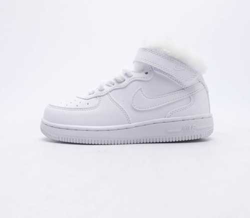 耐克 儿童运动鞋 NIKE Air Force 1 Mid 07 LV8 解构 高帮板鞋 童鞋 中童大童鞋 传奇设计师Bruce Kilgore 创始了经典