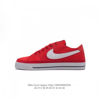 真标 耐克nike Court Legacy 运动鞋融合经典复古款式与时尚街头风格设计，向网球文化的辉煌历史致敬。 帆布鞋面经久耐穿，易于清洁；精致缝线设计，营