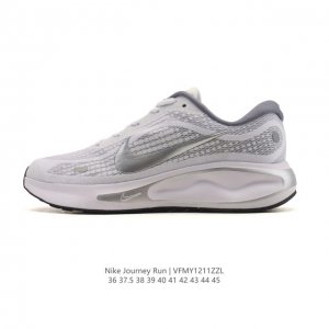耐克 Nike Journey Run 男女子透气公路运动跑步鞋 厚底增高老爹鞋 搭载柔软厚实的 Comfiride 泡绵缓震配置，助你征服充满挑战的路面，大步
