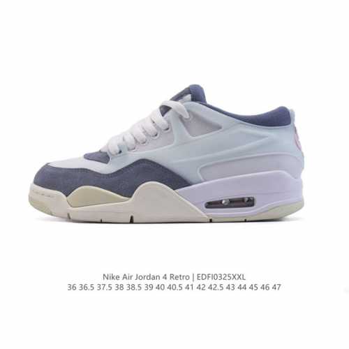 290 【公司级】耐克 Nike Air Jordan 4 Retro Og迈克尔·乔丹Aj4代乔4 低帮复古休闲运动文化篮球鞋。秉承轻量化的速度型篮球鞋设计思