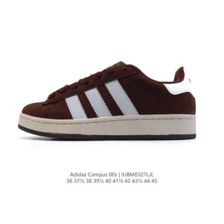 100 adidas阿迪达斯.三叶草Campus 00S 面包鞋复古休闲板鞋。千禧回潮！Adidas Campus 00S 经典再现！面包化的Campus鞋款在 - 点击图像关闭