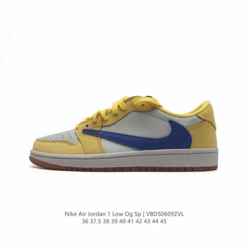 耐克 Nike Air Jordan 1 Low Og Sp Military Blue Aj1乔1 倒勾 低帮篮球鞋 Aj1 乔丹1代 Aj1 乔1 反向脚趾