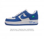 Louis Vuitton X Nike Air Force 1 Low 路易威登联名 耐克 空军一号 Af1 低帮百搭休闲厚底增高运动板鞋 柔软 弹性十足的缓