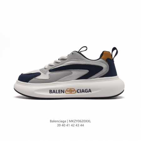 潮奢 巴黎世家 BALENCIAGA 男士厚底增高板鞋老爹鞋运动鞋，BALENCIAGA 最新爆款低帮系带休闲运动板鞋 专柜同步上架香港、美国、巴黎各大时尚博主 - 点击图像关闭