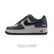 160 【头层皮】耐克 Nike Air Force 1 '07 Low 空军一号含气垫 小白鞋 低帮百搭厚底增高休闲运动板鞋。柔软、弹性十足的缓震性能和出色的