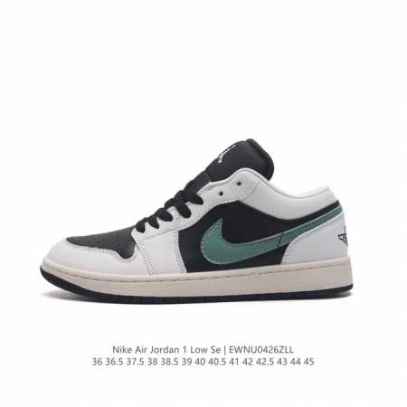耐克 乔丹air Jordan 1 Low Aj1 乔1 乔丹1代aj1 低帮复古文化休闲运动篮球鞋。该鞋款从 1985 年元年款汲取设计灵感，焕新演绎简约经典 - 点击图像关闭