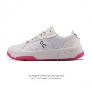 新品 The Roger Clubhouse On × 费德勒特别合作系列的最新鞋款 网球鞋 小白鞋，将是场下中最瞩目的运动休闲板鞋。 这个系列将舒适科技与时尚