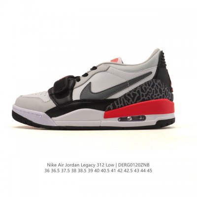 公司级 耐克 Aj 乔丹 Air Jordan Legacy 312 低帮运动鞋 Aj312 乔312百搭篮球鞋 酷炫混搭，谁人不爱？Air Jordan Le