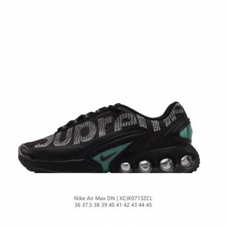 全新nike Air Max Dn 运动鞋 时尚跑步鞋，豆荚造型气垫吸睛！鞋面采用织物材质打造，提供舒适的穿着体验。这款鞋不仅具有时尚的外观，还融合了许多经典的 - 点击图像关闭