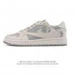 真标 耐克 Nike Air Jordan 1 Low Og Sp Military Blue Aj1乔1倒勾 2025年新款 低帮篮球鞋 Aj1 乔丹1代 A