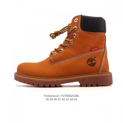 Timberland添柏岚靴子天伯伦高帮马丁靴 踢不烂经典大黄靴 防水面料 高帮靴 马丁靴 户外休闲潮流系列 搭配防臭防腐真皮乳胶鞋垫，给您完美的穿着体验，质量