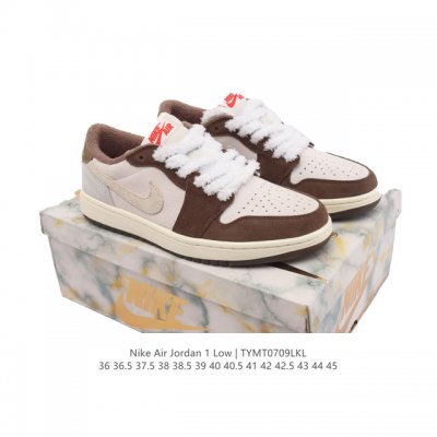 降价原价 元 耐克 乔丹Air Jordan 1 Low Aj1 乔1 乔丹1代Aj1 低帮复古文化休闲运动篮球鞋。从1985 年面世的元年款汲取设计灵感，采用