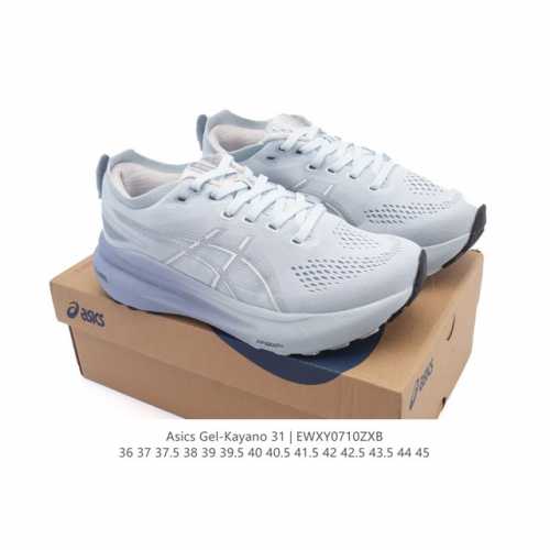 公司级 Asics男女鞋亚瑟士厚底增高老爹鞋Asics Gel-Kayano 31 休闲运动鞋秋季透气休闲鞋减震轻质跑步鞋 稳定支撑缓震马拉松跑步鞋 经常晨跑、