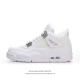 aj4 乔4 jordan 乔丹 原楦原纸版数据开发，采用磨砂牛皮拼接牛剖爆裂纹皮革鞋面材质，鞋垫配置欧索莱去臭除味物料，缜密定位拉帮及注胶效果，中底pu内嵌开