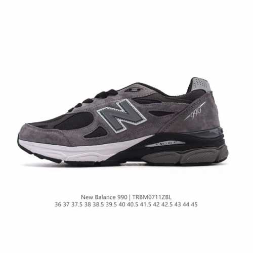 公司级 新百伦 New Balance Nb990 V3系列 高端美产990系列简约经典舒适百搭时尚复古休闲鞋缓震透气跑步鞋。该鞋款采用Mcd Motion C