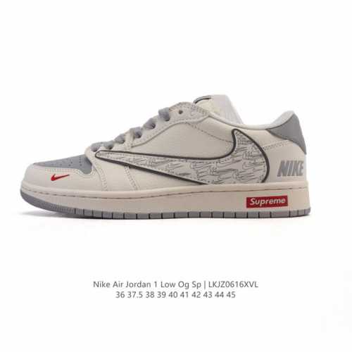 公司级 真标 耐克 Nike Air Jordan 1 Low Og Sp Military Blue Aj1乔1倒勾 2025年新款 蛇年新款 低帮篮球鞋 A