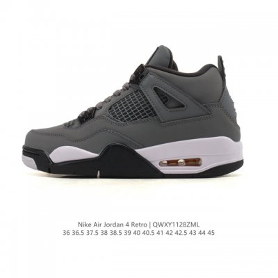 公司级 耐克 Nike Air Jordan 4 Retro Og迈克尔 乔丹Aj4代乔4 低帮复古休闲运动文化篮球鞋。秉承轻量化的速度型篮球鞋设计思想完成设计