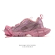 公司级 巴黎世家 Balenciaga 3Xl Sneakers 巴黎世家 十代网布系带低帮走秀复古老爹运动鞋 解构绑带 透气网纱 网面 材料和聚氨酯 磨损效果