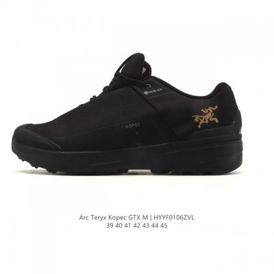 公司级 始祖鸟 Arc’Teryx 男鞋新款低帮登山鞋 Kopec Gtx 覆盖防水轻量缓震耐磨徒步鞋时尚经典轻便舒适防水登山鞋舒适百搭 徒步鞋 男款防水透气老