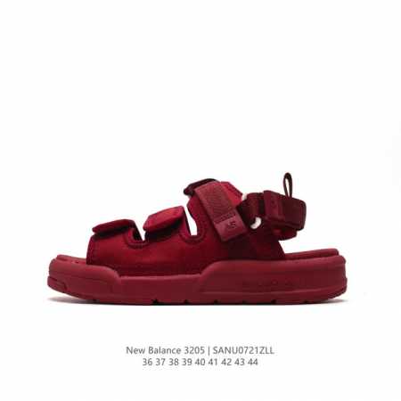 New Balance Sd3205Bkr 新百伦nb 系列凉鞋 22年新款夏季闲休沙滩凉鞋。Md组大合底 原织厂带面料 将机能美融学入夏到日凉设鞋计中 兼具适 - 点击图像关闭