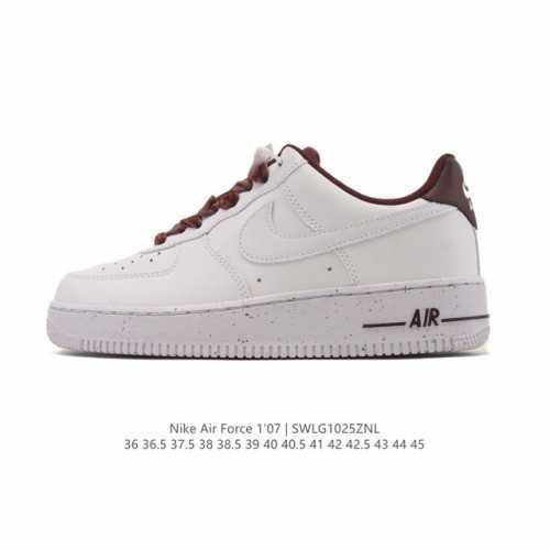 公司级 Af1耐克 Nike Air Force 1 ‘07 Low 空军一号 厚底增高百搭运动板鞋 原楦头原纸板 打造纯正空军版型，专注外贸渠道 全掌内置蜂窝