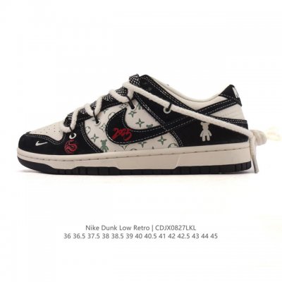 特价 耐克 Nike Sb Dunk Low Pro 男女款运动鞋复古板鞋 结解构绑带 双鞋带。采用柔软皮革鞋面，经久耐穿，塑就如元年款 Dunk 般的复古质感