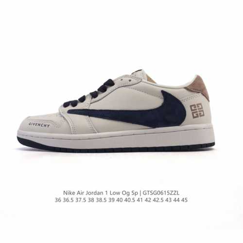 真标 耐克 Nike Air Jordan 1 Low Og Sp Military Blue Aj1乔1倒勾 2025年新款 蛇年新款 低帮篮球鞋 Aj1 乔