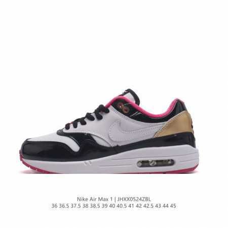 耐克 Nike Air Max 1 Prm 男女子气垫缓震慢跑鞋 复古厚底增高运动鞋。从法国建筑中汲取设计灵感，兼具运动风范和时尚格调，是此系列起初搭载 Air - 点击图像关闭