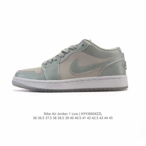 耐克 乔丹Air Jordan 1 Low Aj1 乔1 乔丹1代Aj1 低帮复古文化休闲运动篮球鞋。从1985 年面世的元年款汲取设计灵感，采用简洁大方的经典