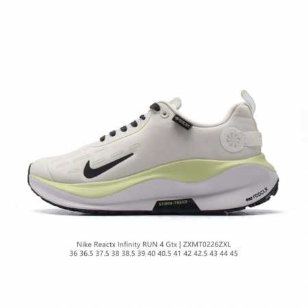 耐克 Nike Infinity Run 4 Gore-Tex 男女子防水公路跑步鞋 厚底增高百搭老爹运动鞋。Nike Reactx 泡绵提供高出 Nike R - 点击图像关闭