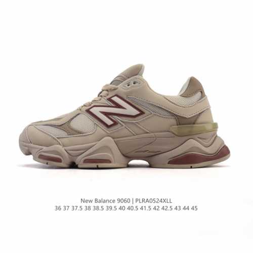 公司级 Nb 新百伦 New Balance Nb9060小象蹄男女同款9060舒适百搭老爹鞋 全新 9060 款式将经典风格与现代设计融合到日常多功能性中 9