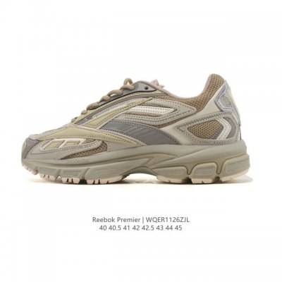 新品公司级 Reebok锐步官方男款premier Road拼接鞋面复古专业跑步鞋 100070279-中性款。Reebok premier 系列是锐步品牌下一