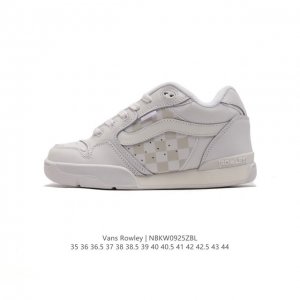 公司级 万斯 面包鞋 厚底增高板鞋 Dime × Vans Rowley Xlt “ 新联名来了 ”Vans 再度携手 Dime 展开合作，对颇具辨识度的 Ro