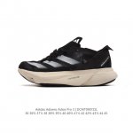 公司级 Adidas阿迪达斯adidas Adizero Adios Pro 3 耐磨减震专业跑步鞋 男女士运动鞋 北京马拉松40周年限定。冲向目标，一路向前，