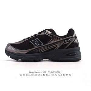 新百伦 New Balance 509系列中性款复古休闲鞋 小红书爆款 新款百搭休闲款老爹鞋 缓震休闲鞋 透气轻质系带轻便运动鞋，这款舒适的鞋子灵感来源于200