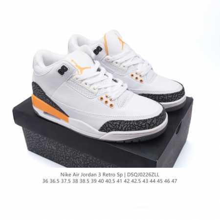 耐克 乔丹 Aj3 耐克 Nike Air Jordan 3 Retro Se 乔3 复刻篮球鞋 乔丹3代 三代 男女子运动鞋，作为 Aj 系列中广受认可的运动 - 点击图像关闭