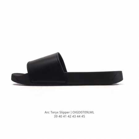 新品公司级 始祖鸟 Arcteryx Slipper系列 运动休闲 沙滩凉拖鞋 始祖鸟橡胶软底拖鞋 防滑一字拖鞋 一脚蹬男款 白色，舒适鞋底设计，重要的是不臭脚 - 点击图像关闭